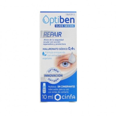 OPTIBEN OJOS SECOS REPAIR 10ML