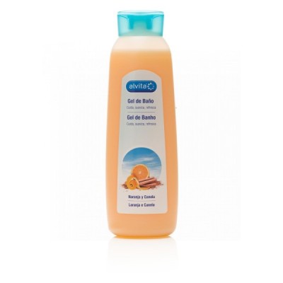 Alvita Gel de Baño Naranja...