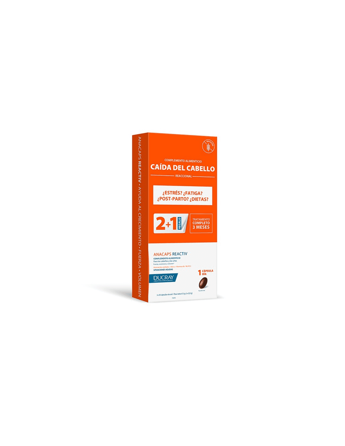 Ducray Anacaps Reactiv 3x30 capsulas