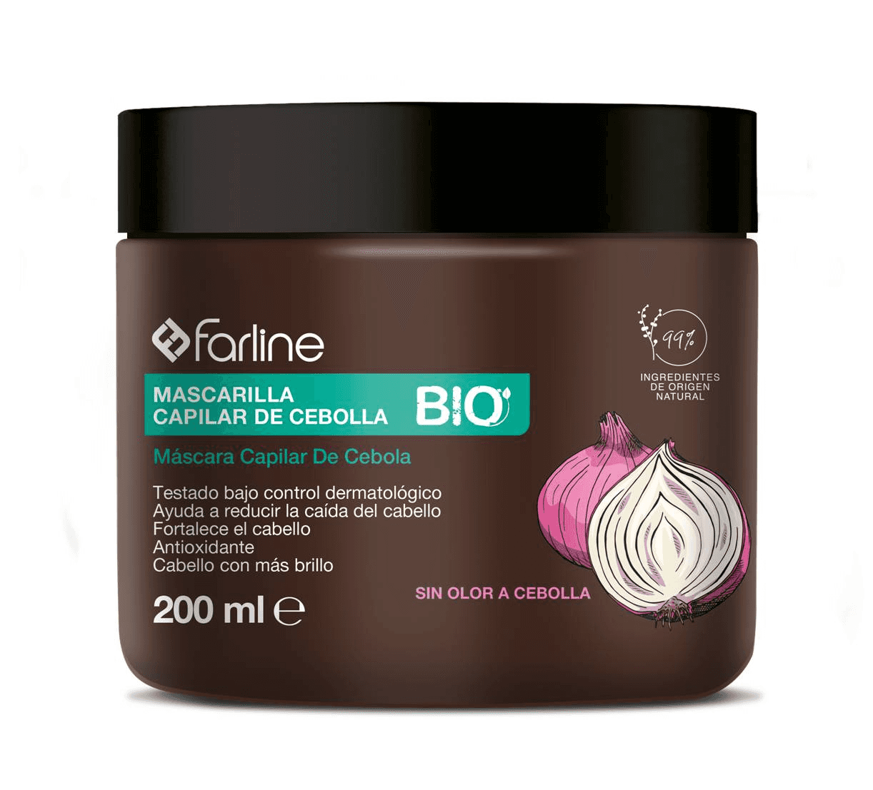 Farline Mascarilla Capilar Cebolla 200ml